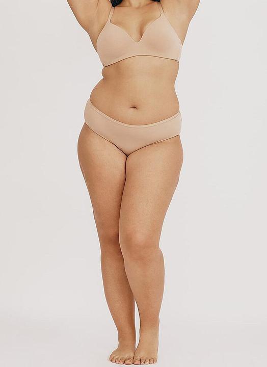 Produktbild ohne Bügel WIRELESS PLUNGE BRA hazelnut (Einzelpack, 38 B)