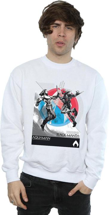 Produktbild Aquaman Vs Black Manta Sweatshirt (3XL)