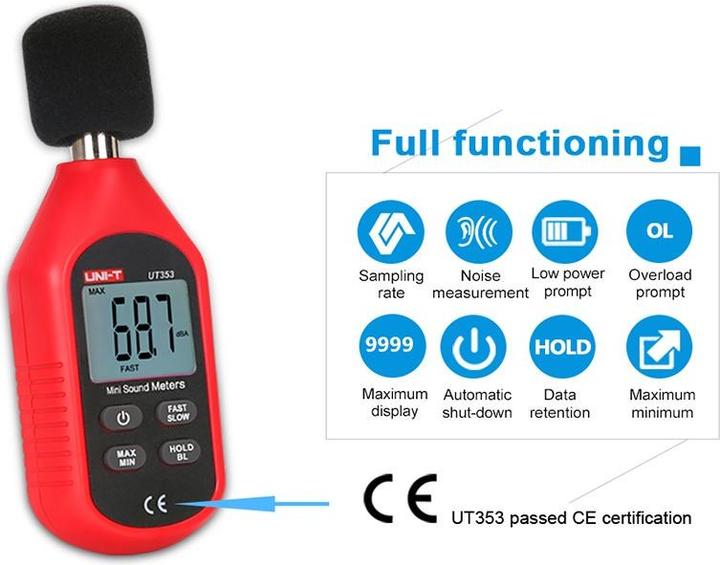 Actual product image Unit Uni-T