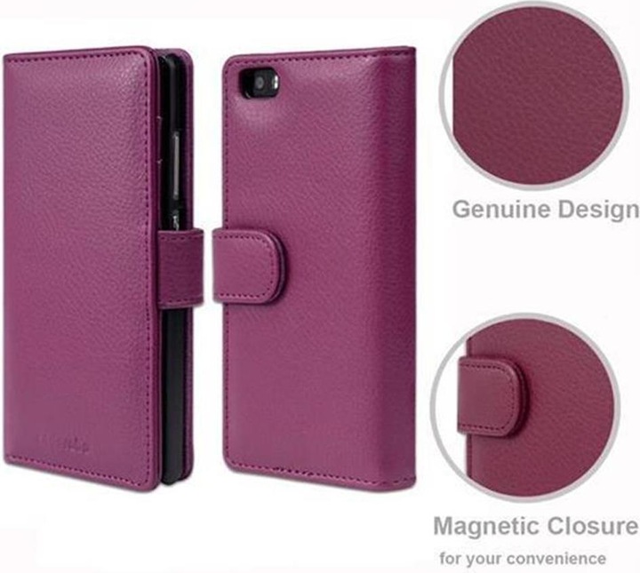 Produktbild Cadorabo Book mit 3 Kartenfächer Cover (Huawei P8 Lite)