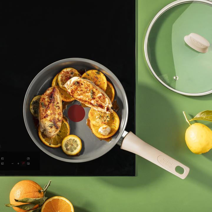 Productafbeelding Tefal Revive Keramische hapjespan - 24 cm - Met deksel (Keramiek, 24 x 10.60 cm)