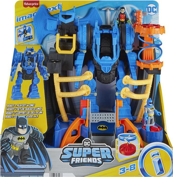 Actual product image Imaginext DC Super Friends Batman Robo Command Centre