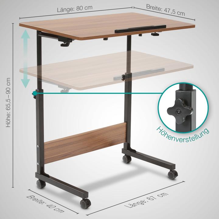 Produktbild Aktivshop Betttisch (66 x 40 cm)