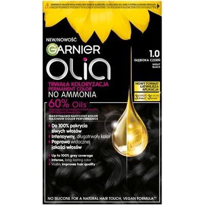 Garnier, Haarfarbe, Olia Haarfarbe 10 Nachtschwarz