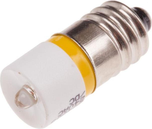 Produktbild RS PRO LED 5mm E10 24VAC/DC gelb (E10, 1x)