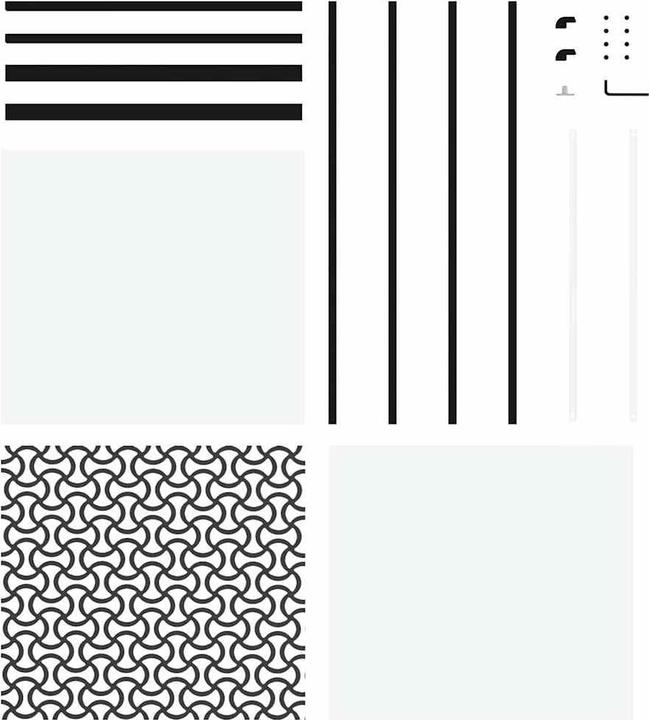 Image du produit vidaXL Glastür