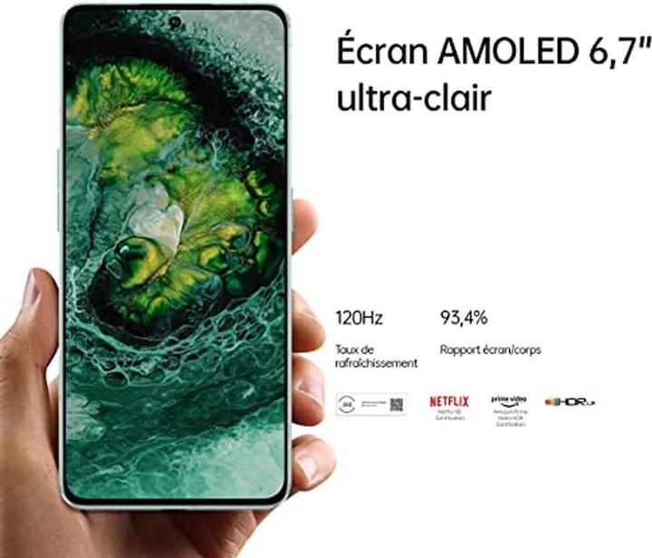 Immagine prodotto OPPO OPP DS RENO8 PRO 5G 8+256 GLO GRN (256 GB, Verde smaltato, 6.70", Doppia SIM, 5G)