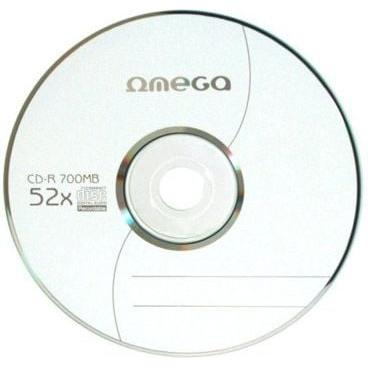 Omega CD-R 700 MB 52x1 vnt (56461) (1 x), Optischer Datenträger