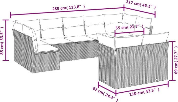 Produktbild vidaXL Brylee