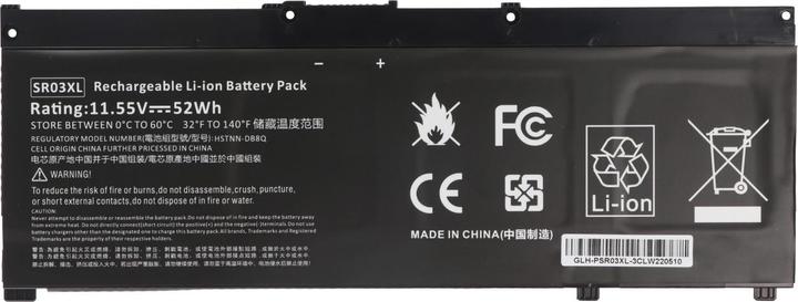 Produktbild AccuCell Akku HP Pavilion 15-CX (4550 mAh)