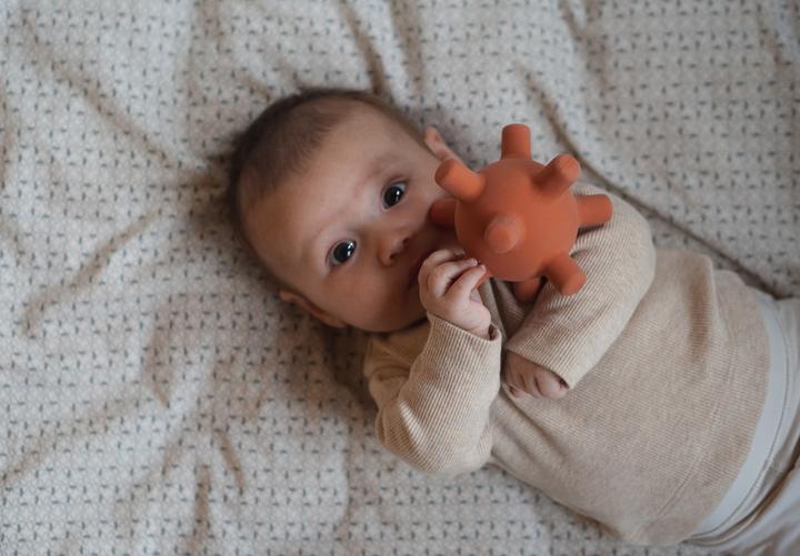 Actual product image Filibabba Motor ball - Baby sense ball rust