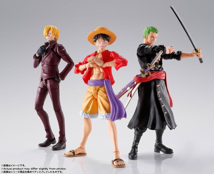 Actual product image Bandai One Piece - Monkey D. Luffy S.H.Figuart