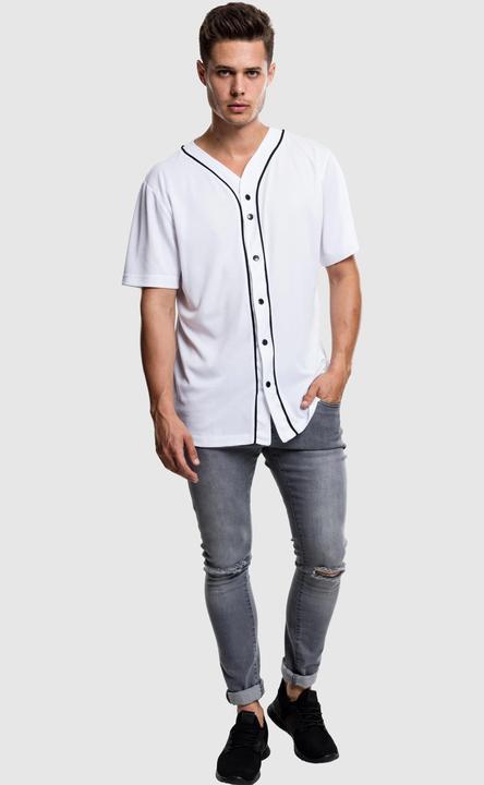 Actual product image Urban Classics Baseball Mesh Jersey (L)