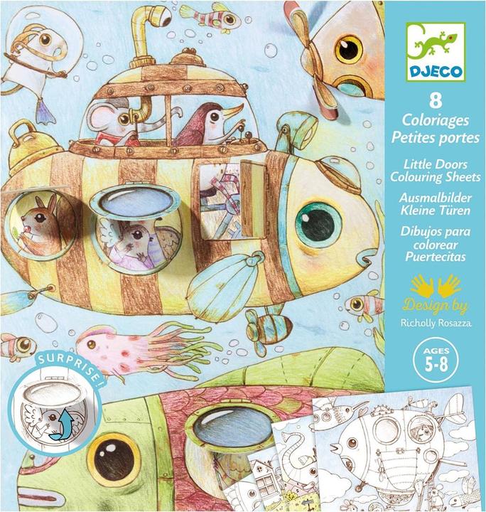 Actual product image Djeco Bunte Überraschung Malo's Reise