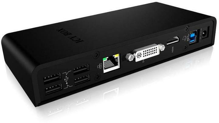 Image du produit Icy Box IB-DK2241AC - USB Type-A 3.0 Multi Dock (USB-B, 11 ports)
