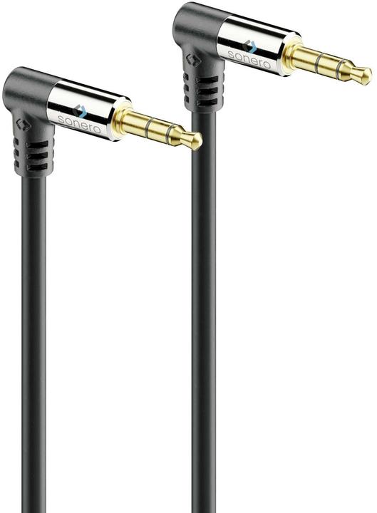 Image du produit Sonero Câble audio jack 3,5 mm - jack 3,5 mm 0,5 m (0.50 m, Jack 3,5 mm (AUX))