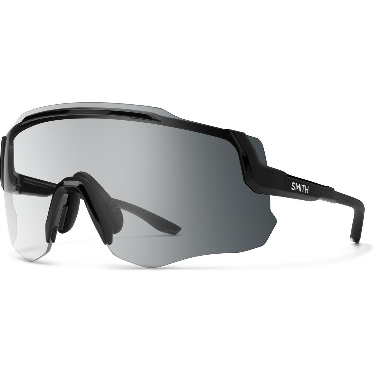 Smith, Unisex, Sportbrille, Momentum (Schwarz, photochromic clear to grey), Schwarz