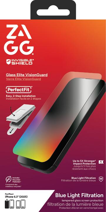 Immagine prodotto Zagg Glass Elite VG (1 Pezzo/i, Apple iPhone 17)