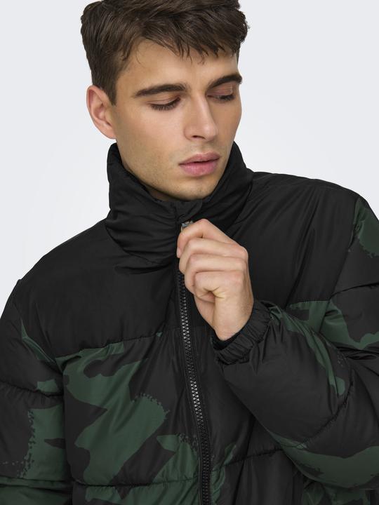 Image du produit Only & Sons Col montant Poignets élastiques Veste Doudoune (XXL)