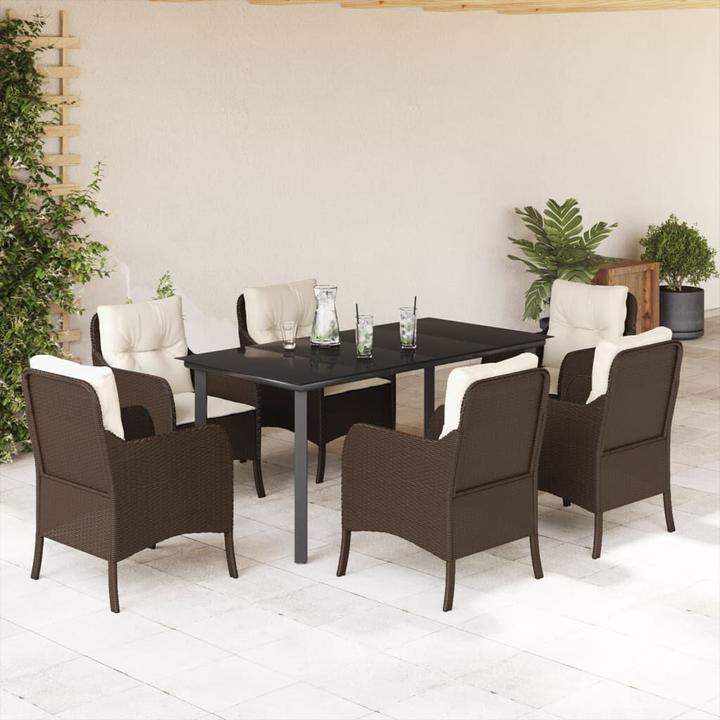 Produktbild vidaXL Garten Essgruppe (160 x 80 x 74 cm)