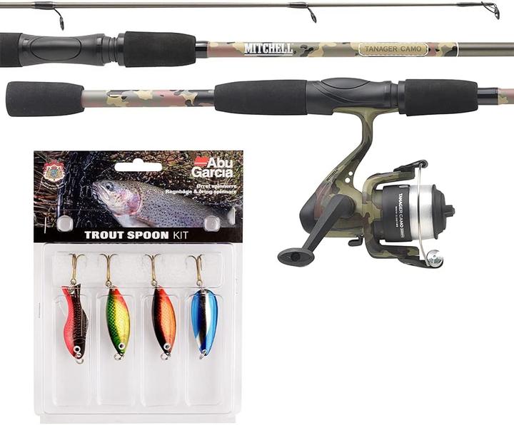 Immagine prodotto Mitchell Set da pesca Tanager mimetico (Set da pesca, 182 cm)