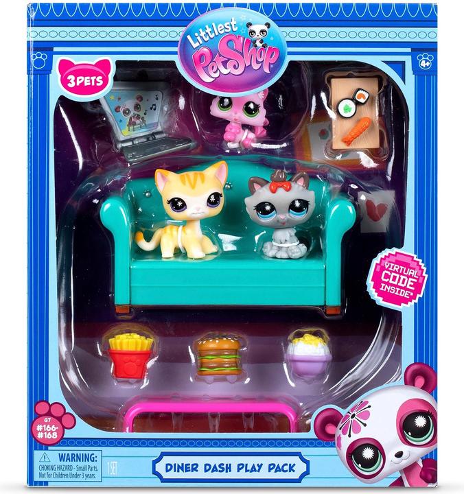 Actual product image Littlest Pet Shop LPS Diner dash playset