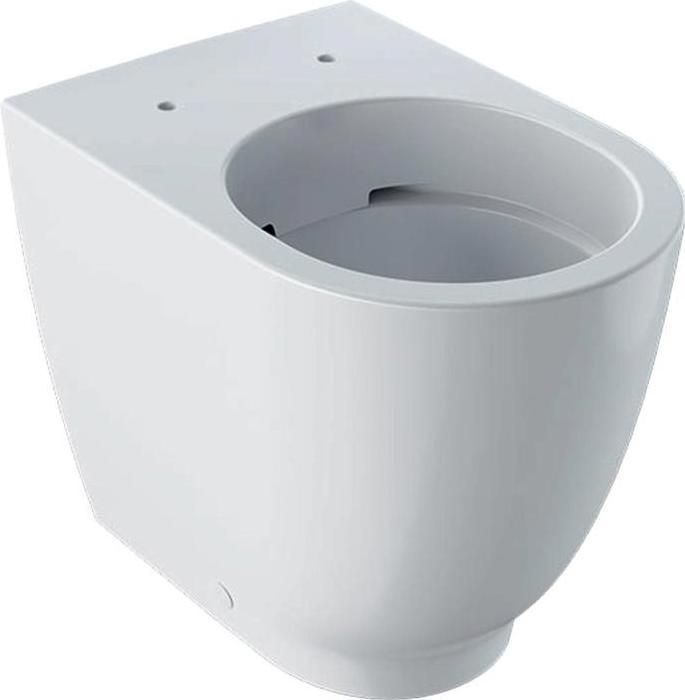 Geberit Keramag / WC bas sans rebord Acanto sortie horizontale verticale blanc Keratec 500602018