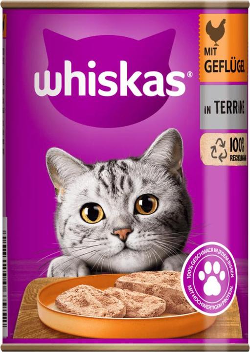 Actual product image Whiskas Poultry in terrine (Adult, 1 pcs., 400 g)