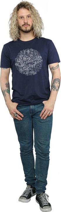 Immagine prodotto Star Wars Christmas Death Star Maglietta Uomo (S)