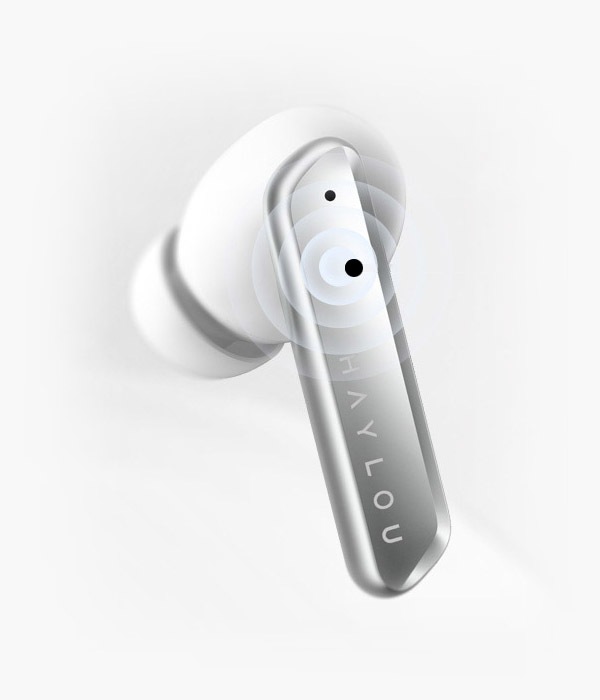 Produktbild Haylou W1 TWS earphones (white) (20 h, Kabellos)