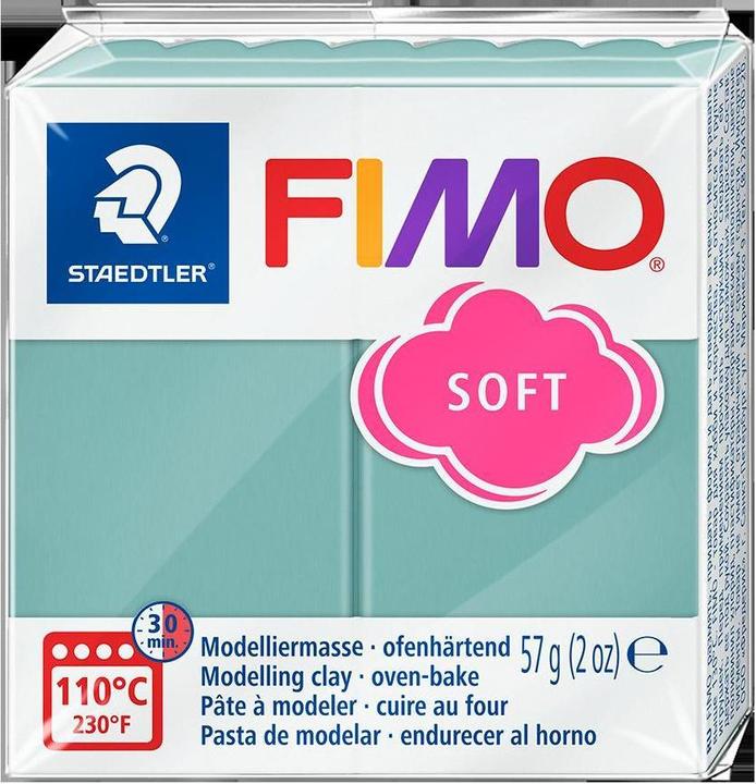 Image du produit Fimo Pâte à modeler Soft Trend Vague de mer 57gr.