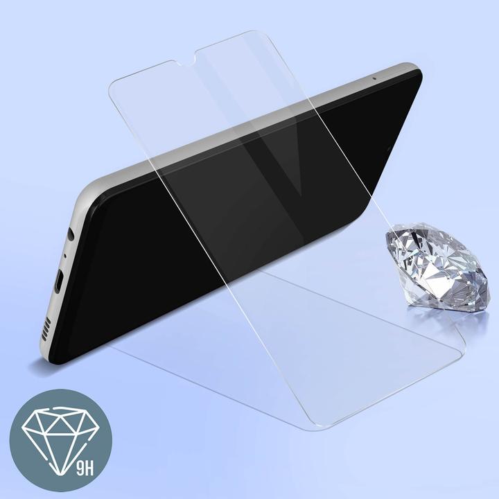 Actual product image Avizar Crystal clear film, glass screen protector (1 pcs., Vivo Y55 5G)