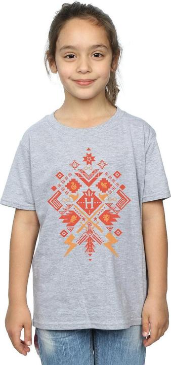 Immagine prodotto Christmas Fair Isle Maglietta Ragazze (140, 146)