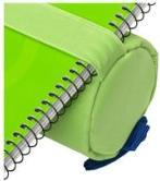 Image du produit Oxford trousse de toilette, polyester, rectangulaire, groá, bleu