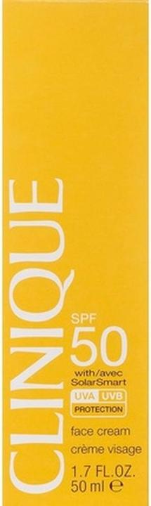 Actual product image Clinique Sun Face Cream SPF 50 (Sun cream face, SPF 50, 50 ml)