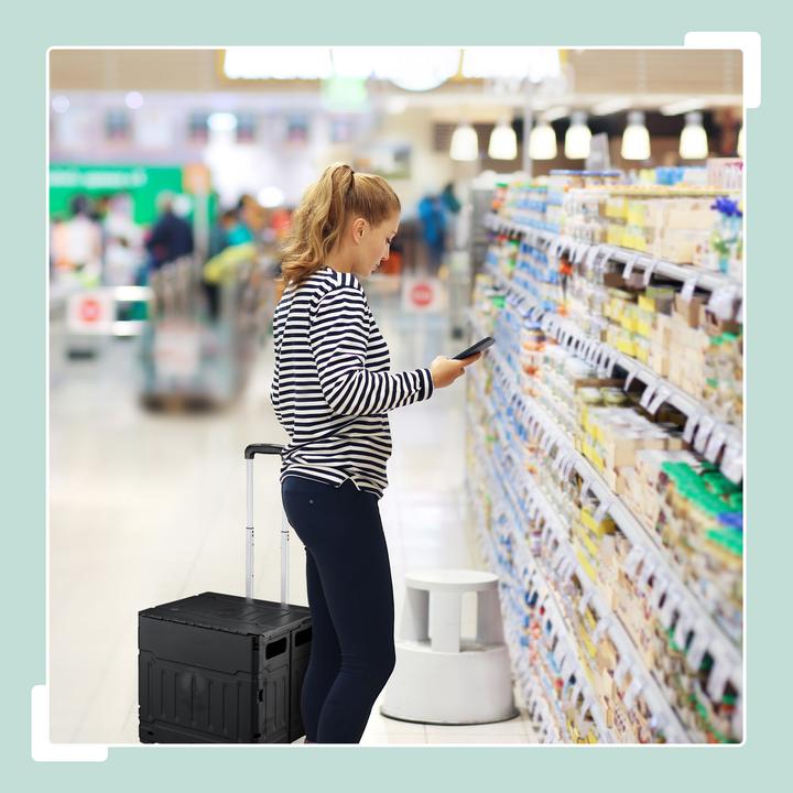 Immagine prodotto Relaxdays Einkaufstrolley