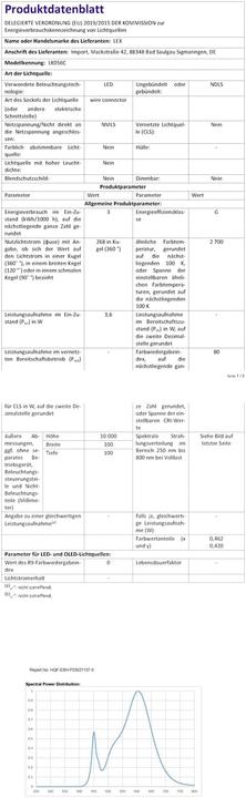 Actual product image Mojawo 1200 cluster light chain LEDs indoor and outdoor warm white (27 m)
