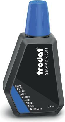 Actual product image Trodat Stamp colour blue 28ML 7011/SB