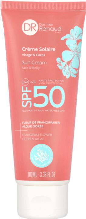 Dr. Renaud Crème solaire visage et corps SPF50 (Crème solaire, SPF 50, 100 ml)