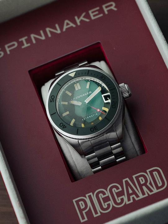 Image du produit Spinnaker SP-5098-11 Piccard Diver automatique 45mm 55ATM (Affichage de la réserve de puissance, 45 mm)