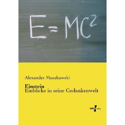 Einstein, Fachbücher von Alexander Moszkowski