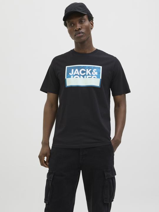 Actual product image Jack & Jones Logo Rundhalsausschnitt T-shirt T-shirt (M)
