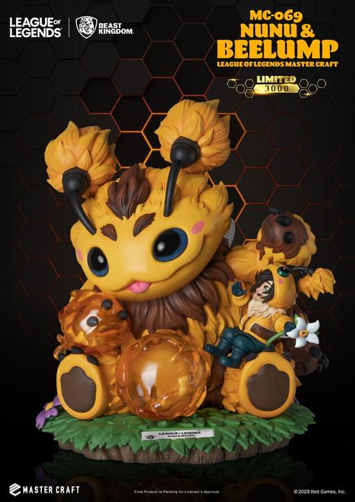 Produktbild Beast Kingdom LEAGUE OF LEGENDS - Nunu & Beelump - Statuette Master Craft 35cm