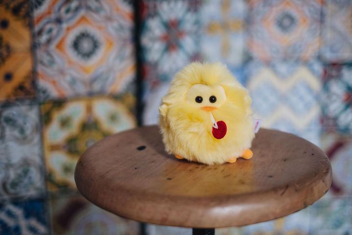 Actual product image Trudi Pendant Chick (8 cm)