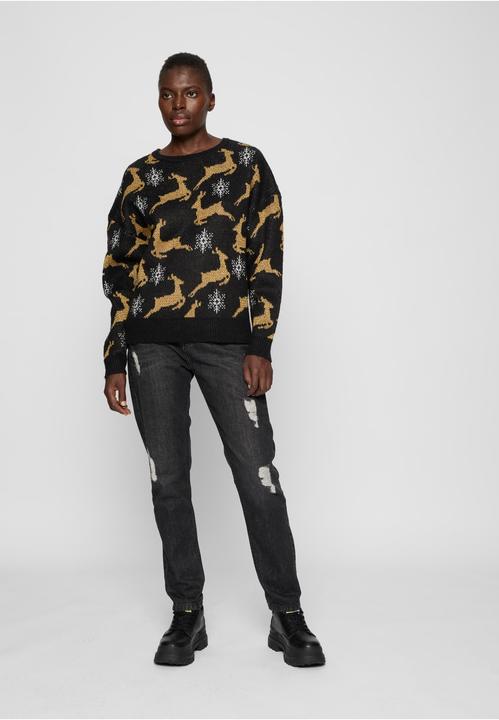 Image du produit Urban Classics Pull de Noël surdimensionné pour femmes (4XL)