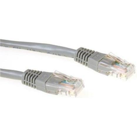ACT Grey 1.5 meter U/UTP CAT6 patch cable with RJ45 connectors. Cat6 u/utp grey 1.50m (U/UTP, CAT6, 1.50 m), Netzwerkkab...