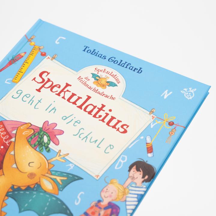 Produktbild Spekulatius, der Weihnachtsdrache. Spekulatius geht in die Schule (Deutsch, Tobias Goldfarb, Milla Kerwien, 2025)