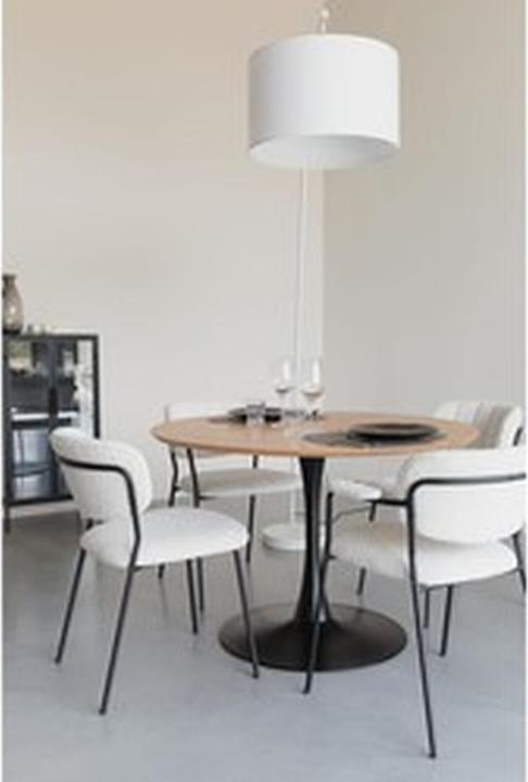 Image du produit White Label Living Martine Floor Lamp Blanc (E27)