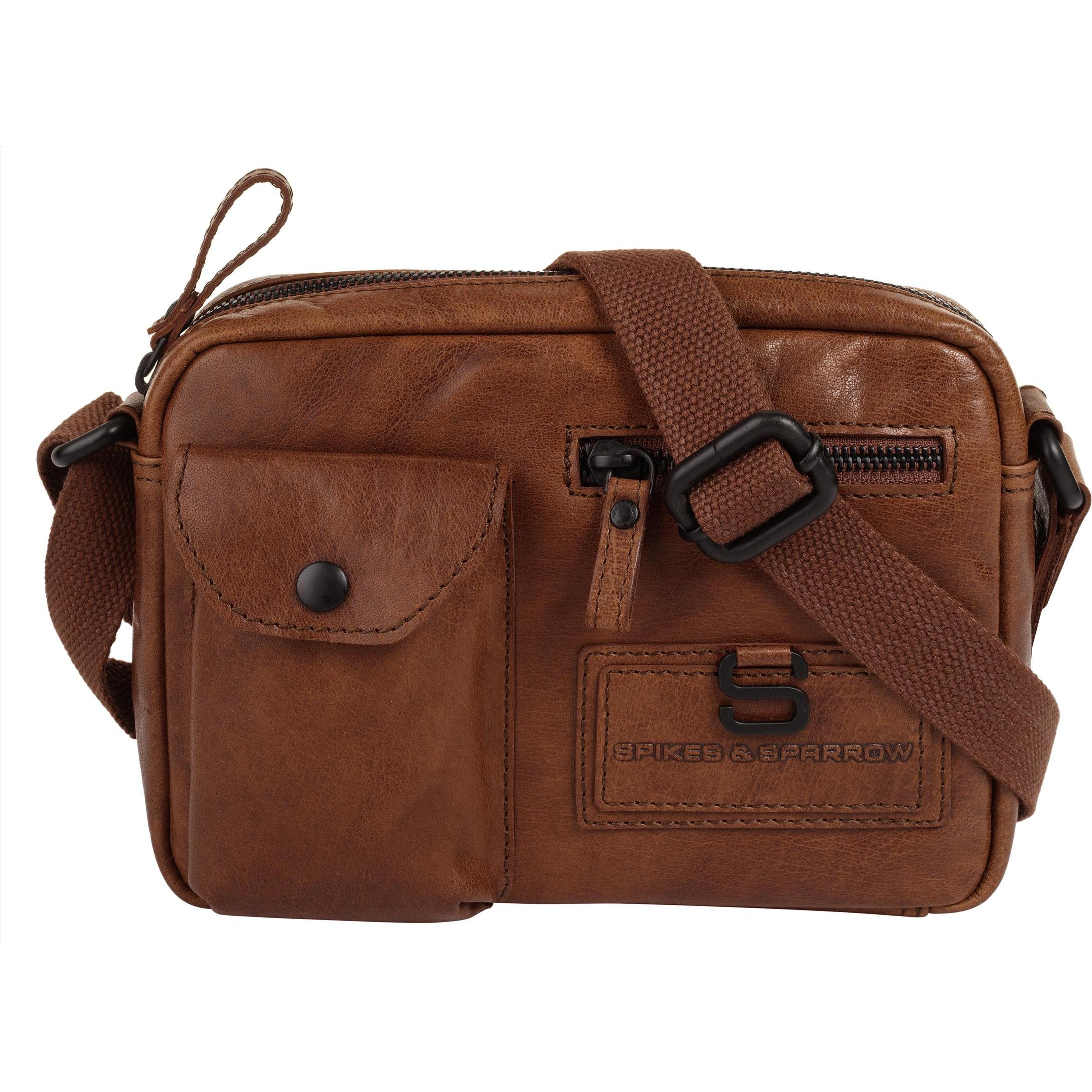 Spikes & Sparrow, Handtasche, Umhängetasche CROSS BODY, Braun