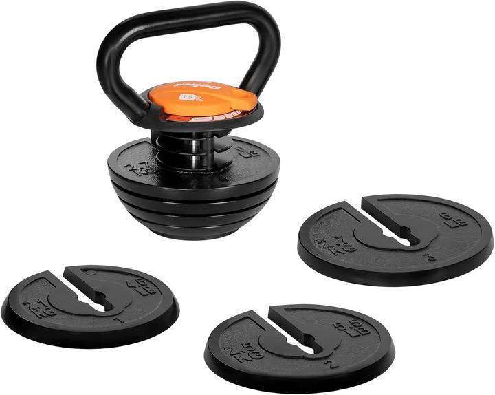 Actual product image Rebel Adjustable cast iron kettlebell 18kg ACTIVE